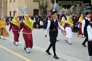 180- Rhodes- Defile Dodecanese grec